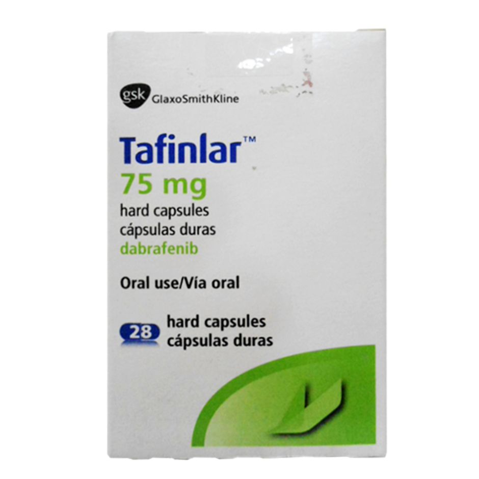 TAFINLAR 75 mg CAP CAJ C/28